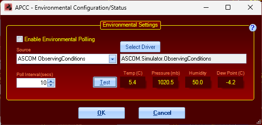 APCC-1.7-EnvironmentalSettings