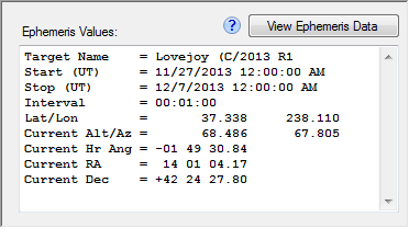 Horizons-Ephemeris2